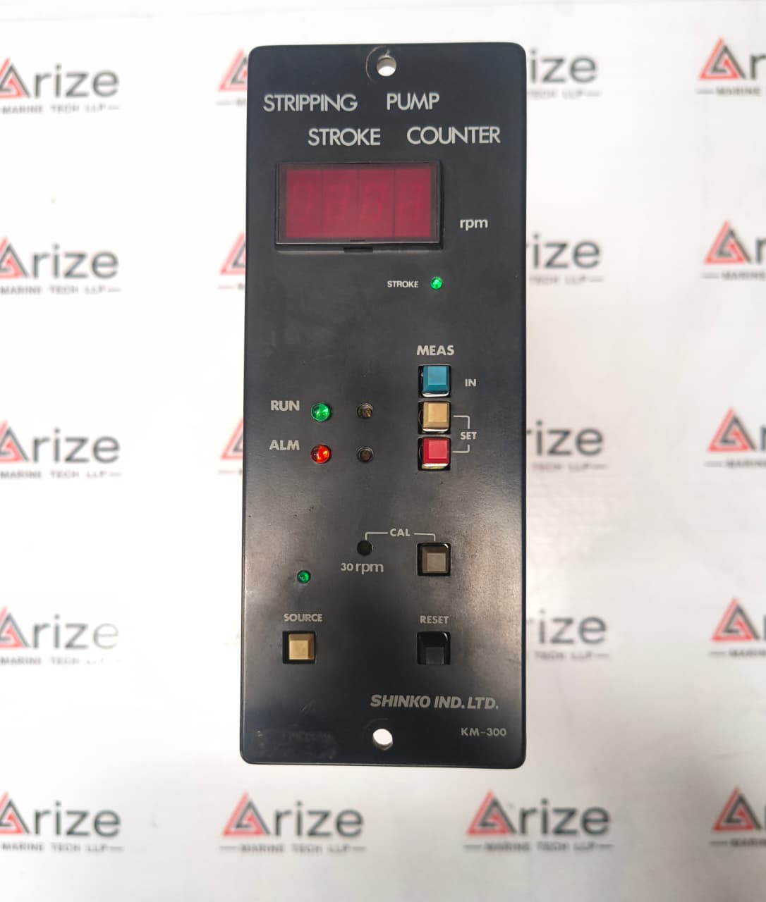 SHINKO STRIPPING PUMP STROKE COUNTER KM-300 USED